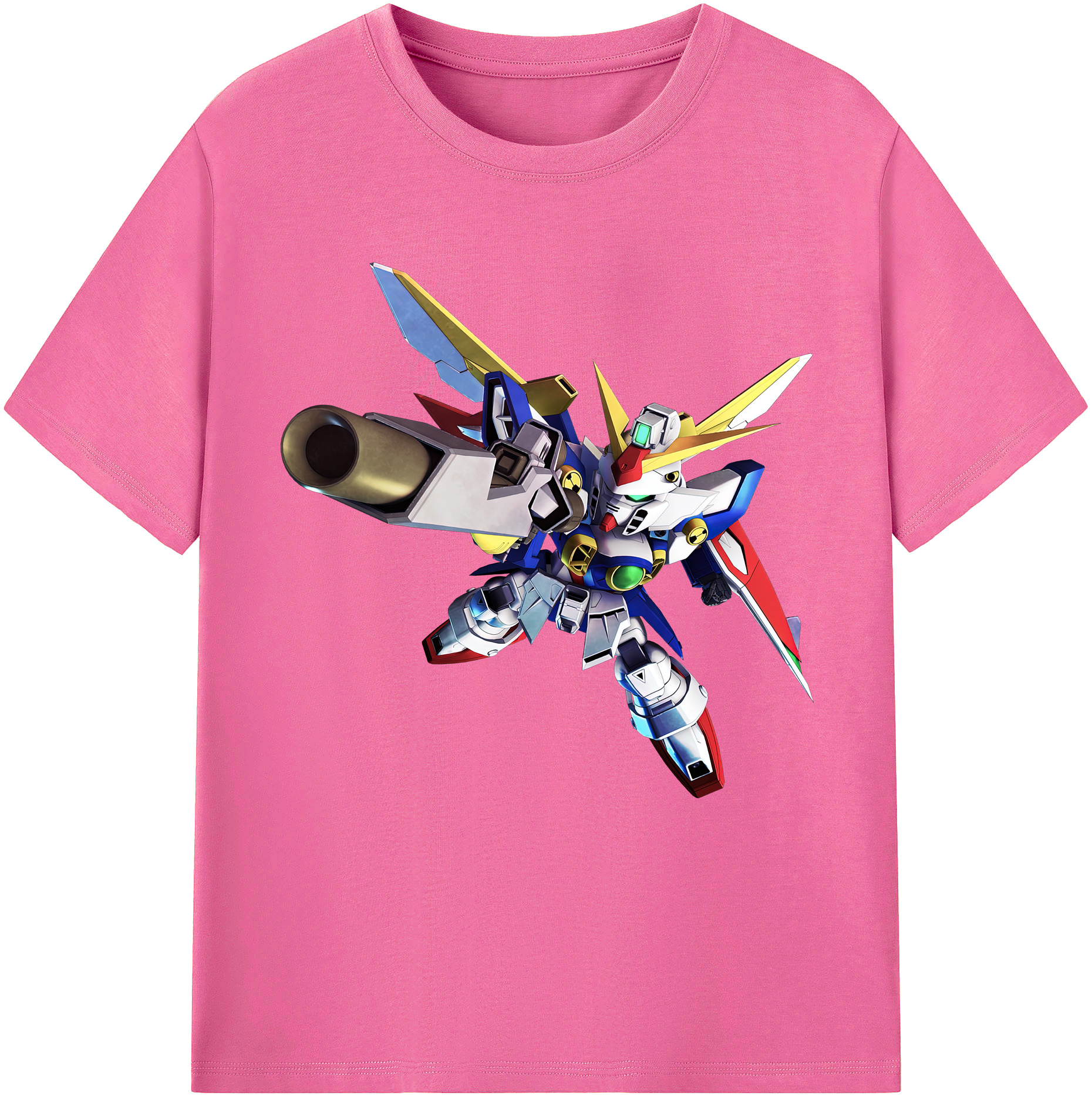 （画像用） 機動戦士ガンダム Mobile Suit Gundam レディースカジュアルプリントTシャツ（綿100％）